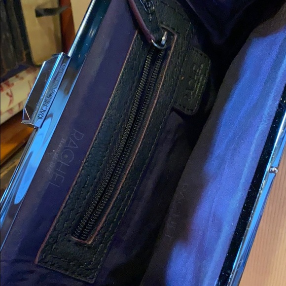 RACHEL BY Rachel Roy Black Clutch - Picture 6 of 9